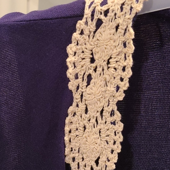 Umgee Crochet lined vest - Picture 3 of 6